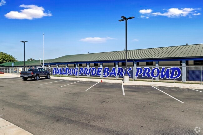 Burbank Elementary School inLa Loma Modesto, Ca home of the Bulldogs.