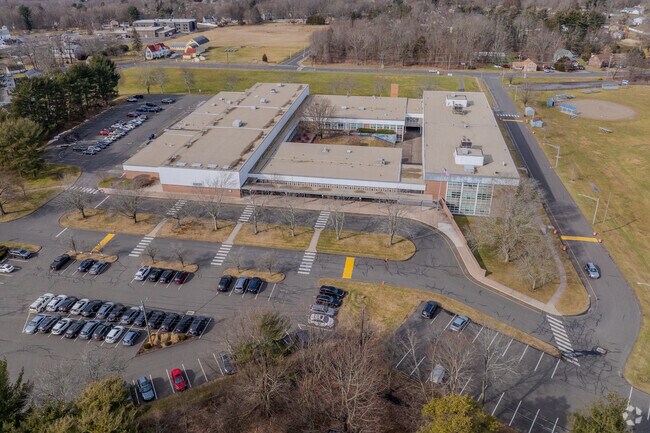 Vernon Center Middle School in North Vernon, CT.