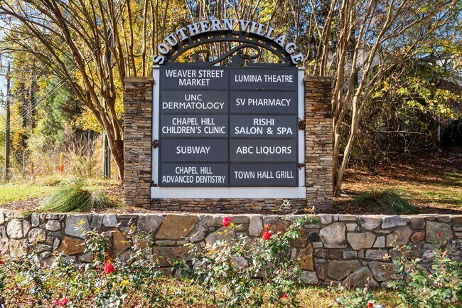 The new development of South Creek will be built across from Southern Village in Chapel Hill.