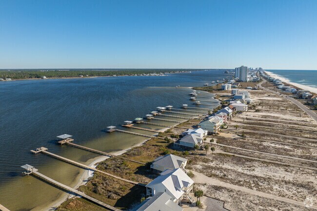 Little Lagoon offers another waterfront options besides the Gulf of Mexico in Gulf Shores.