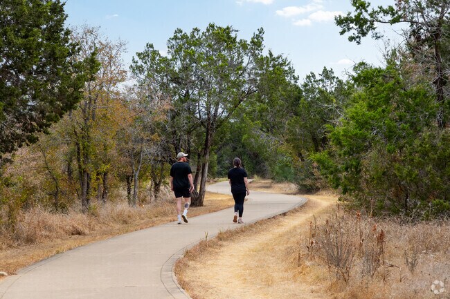 Locals in the area can enjoy a walk on the trails of Dick Nichols Park in South Austin.