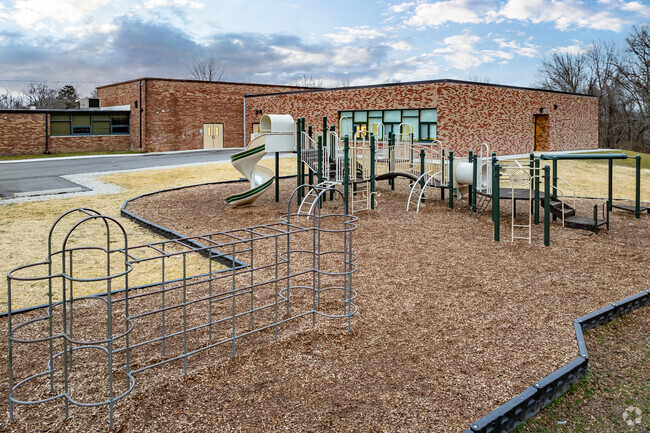 Front playground at Hillcrest Elementary School.
