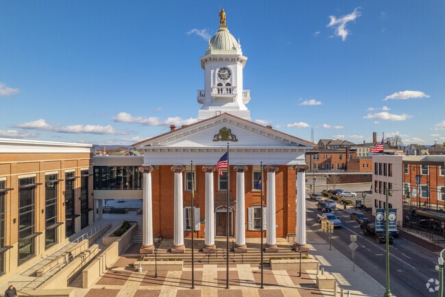 Downtown Chambersburg serves as a hub of rich history preservation.