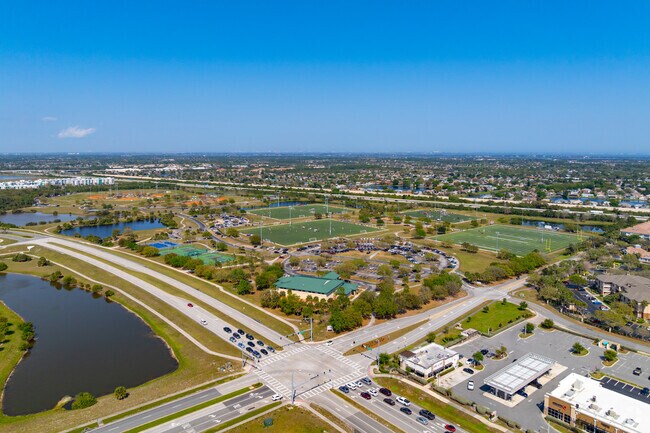 Viera Regional Park offers expansive green spaces, sports fields, walking trails and playgrounds that make it a perfect spot for outdoor activities, family gatherings and community events.