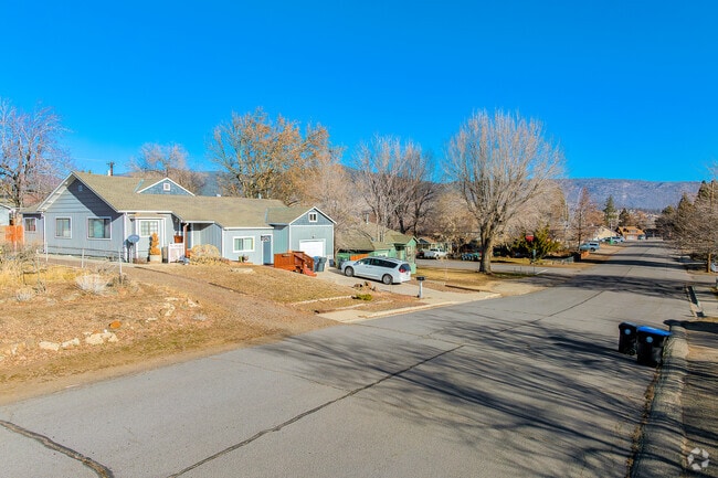 A split level Contemporary home sits on peaceful street in Susanville.