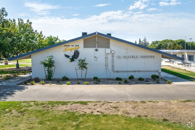 El Capitan Middle School in West Fresno is home of the Eagles.