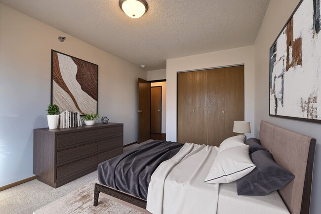 Fargo, ND Eagle Run Apartments | Bedroom