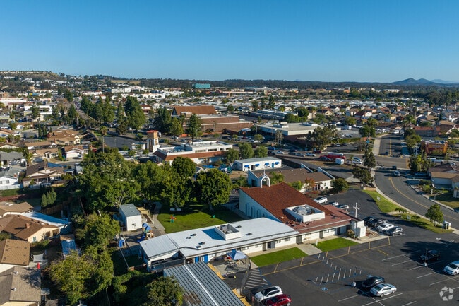 A view from above 
Christ The Cornerstone Lutheran Academy.