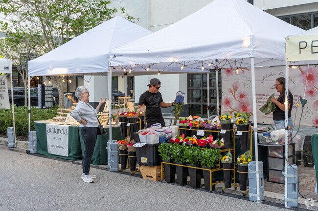 Fresh produce is available at the Plantation Walk Artisan Market in Plantation.
