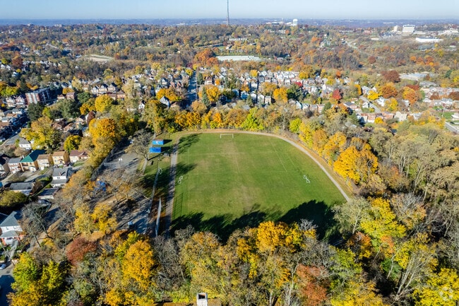 The large soccer field at Pittsburgh Beechwood K-5 provides kids with room to run.