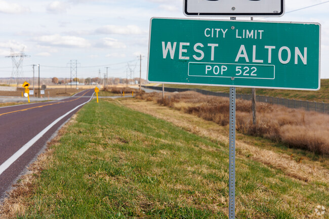 While rural, West Alton shows massive small town pride.