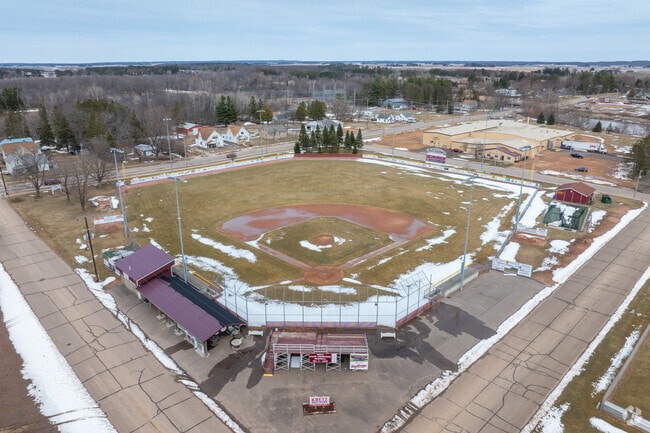 Play or watch some baseball at the Antigo Lake Park fields.