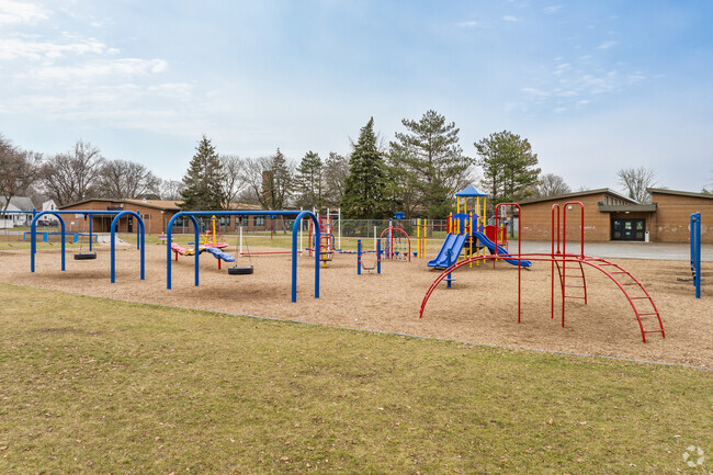 Kids have plenty of options for playtime at recess at Rogers Elementary School in Berkley.