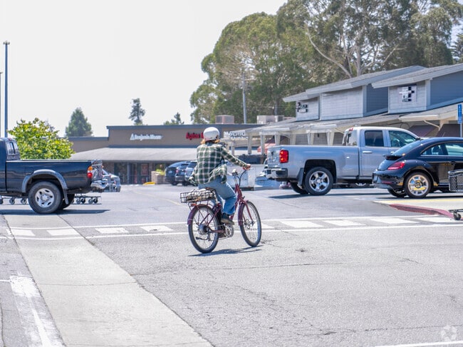 A local rides through Day Valley in Royal Oaks.
