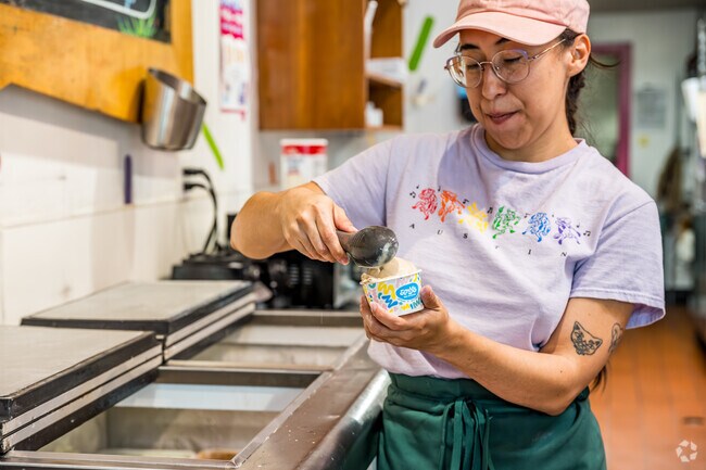 Amy’s Ice Cream serves the best flavors on those hot summer days in Old Enfield.
