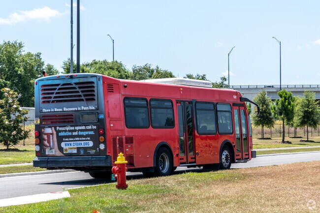 Bus stops can be found in and around Westgate Central.