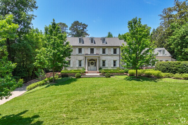 One of the many home styles that can be found in the Northwest Buckhead neighborhood.