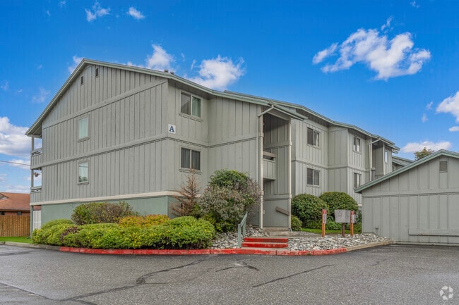 Two-bedroom condos in Tudor Area start under $200,000 near the northeast corner.