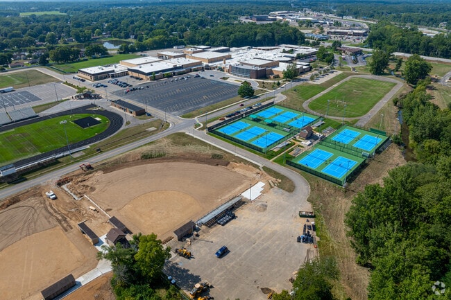 Concord Community High School is building new ball diamonds.