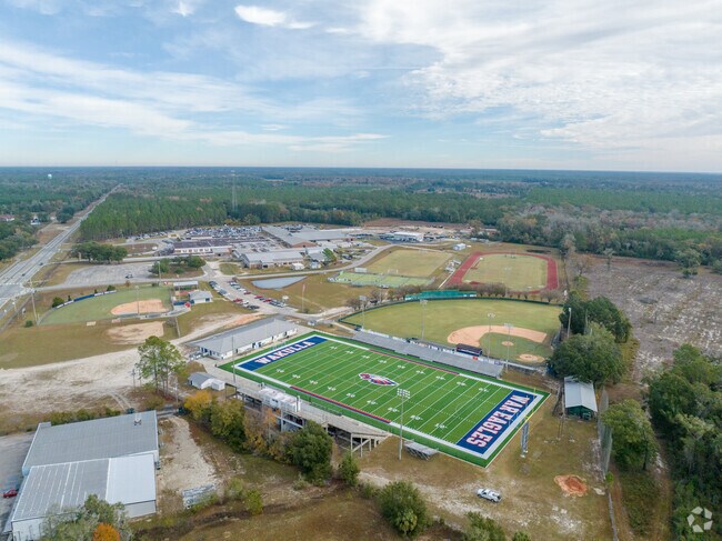 Wakulla High School is located in Crawfordville, FL.