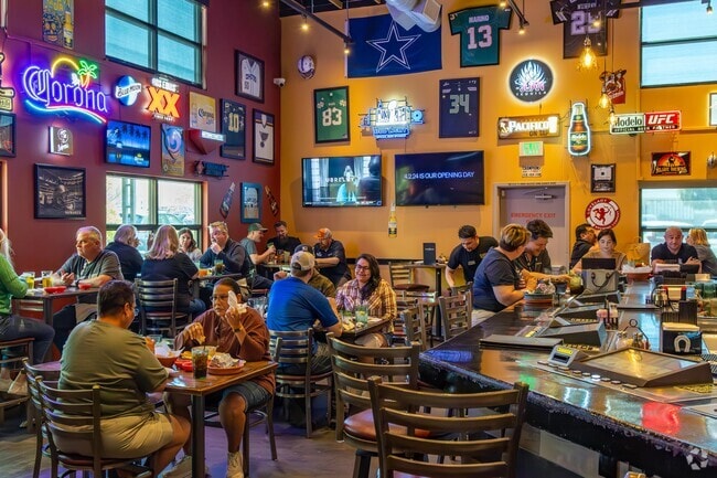 Not only does Juan's Flaming Fajitas serve authentic Mexican, it has a full service bar.