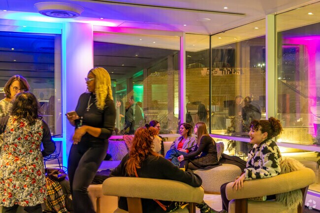 Muse at MMoCA takes place high above State Street in MMoCA’s redesigned Rooftop Lounge.