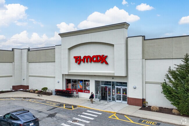 TJ Max is a popular store located right in Dedham Mall.