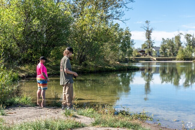 Bozeman Pond is a great place to go fishing near the Kirk neighborhood.