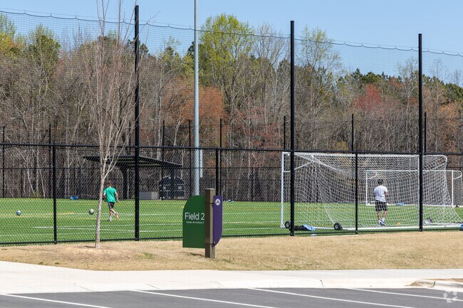 Pleasant Park just opened in 2023, it has activities for people of all ages including soccer.