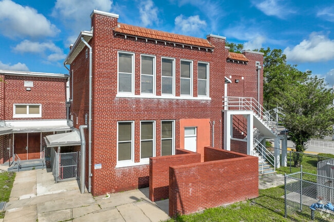Built in 1925, Port Orange Elementary School's Red Brick Historic Buildings.