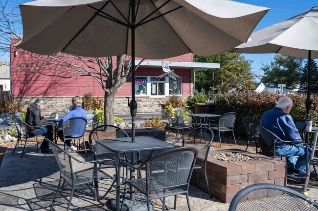 The Coffee Connection is a great place near The Elms area to get a good cup of coffee.