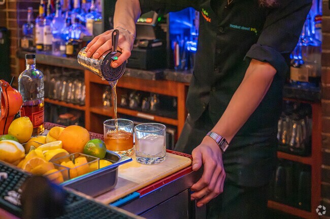 Delicious cocktails are always on the menu at The Market Street Inn in Church Street-Doverdale.