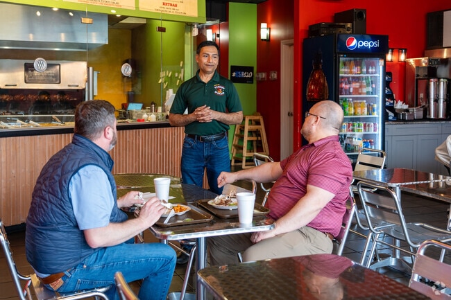 Residents of Bashford Manor love the  charred Peruvian chicken at Yummy Pollo.