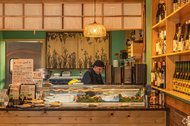 Residents can grab an open seat at AMA Sushi just down the street from Sunnyslope.