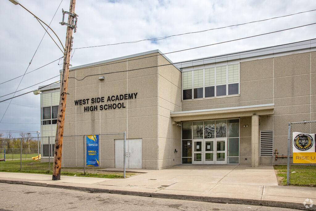 West Side Academy Hiigh School Entry in Core City.