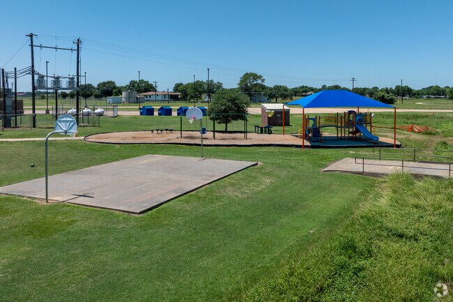 Fields Store Elementary's playgrounds foster social skills and friendships.