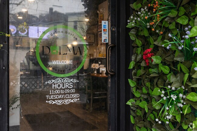 Dolma Mediterranean Cuisine in Brookline Village is well known for Turkish and Greek fare.