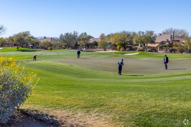 Terravita Golf and Country Club features well manicured fairways and greens in Boulders.