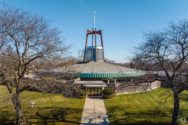 St. John Brebeuf parish is located next to the main education building.