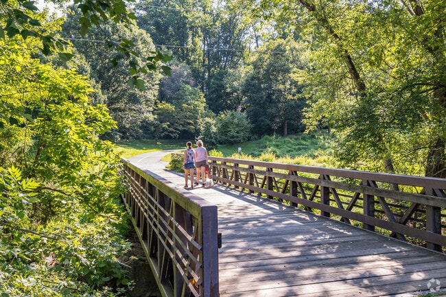 Discover outdoor adventures in Bluemont Park, where relaxation and recreation unite.