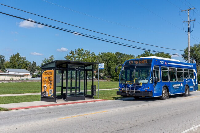 Getting around South End is a breeze with PACE bus stops throughout the neighborhood.