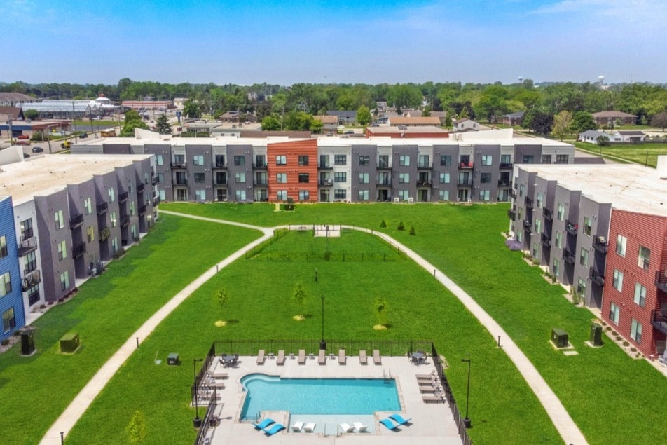 Courtyard at Cobblestone Park