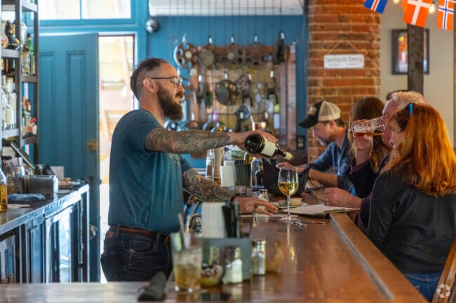 Locals and visitors fill Milford’s Descendants Brewing for good food, great beer, and a relaxed, welcoming vibe.