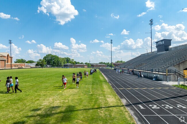 Franklin Heights High School is located in Holly Hill, Columbus, Ohio.