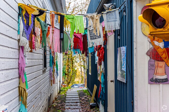 The Duvall Pathway of Peace is a memorial to the youth of the city.