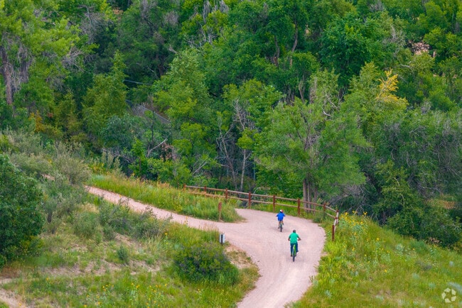 Bear Creek Regional Park, which sits just south of Midland-Westside, provides trails for biking.