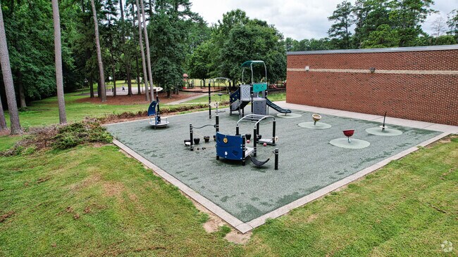 Students can play at the Bugg Elementary playground.