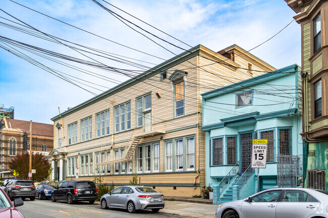 St. Peters School fronts two different streets.
