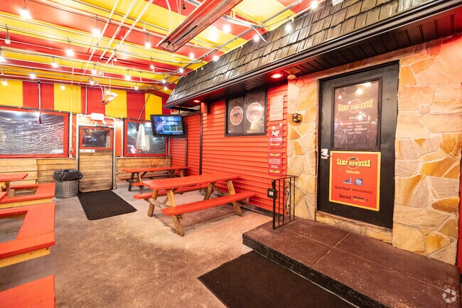 Camp Nowhere serves classic pub fare on Smith Street in Allendale-Lymansville.