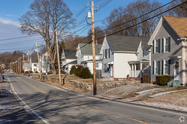 Classic Family Cottages line the streets surrounding Downtown Hudson.